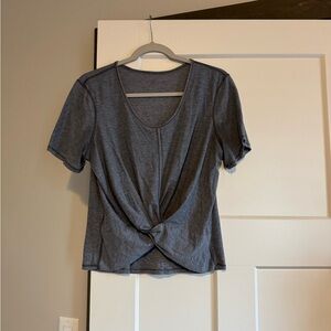 Lululemon Grey Athletic T-Shirt